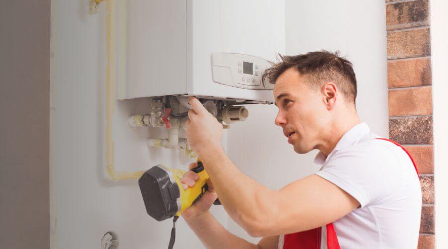 Local tankless water heater installation in Sandston, VA